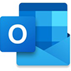 microsoft outlook blue mail logo